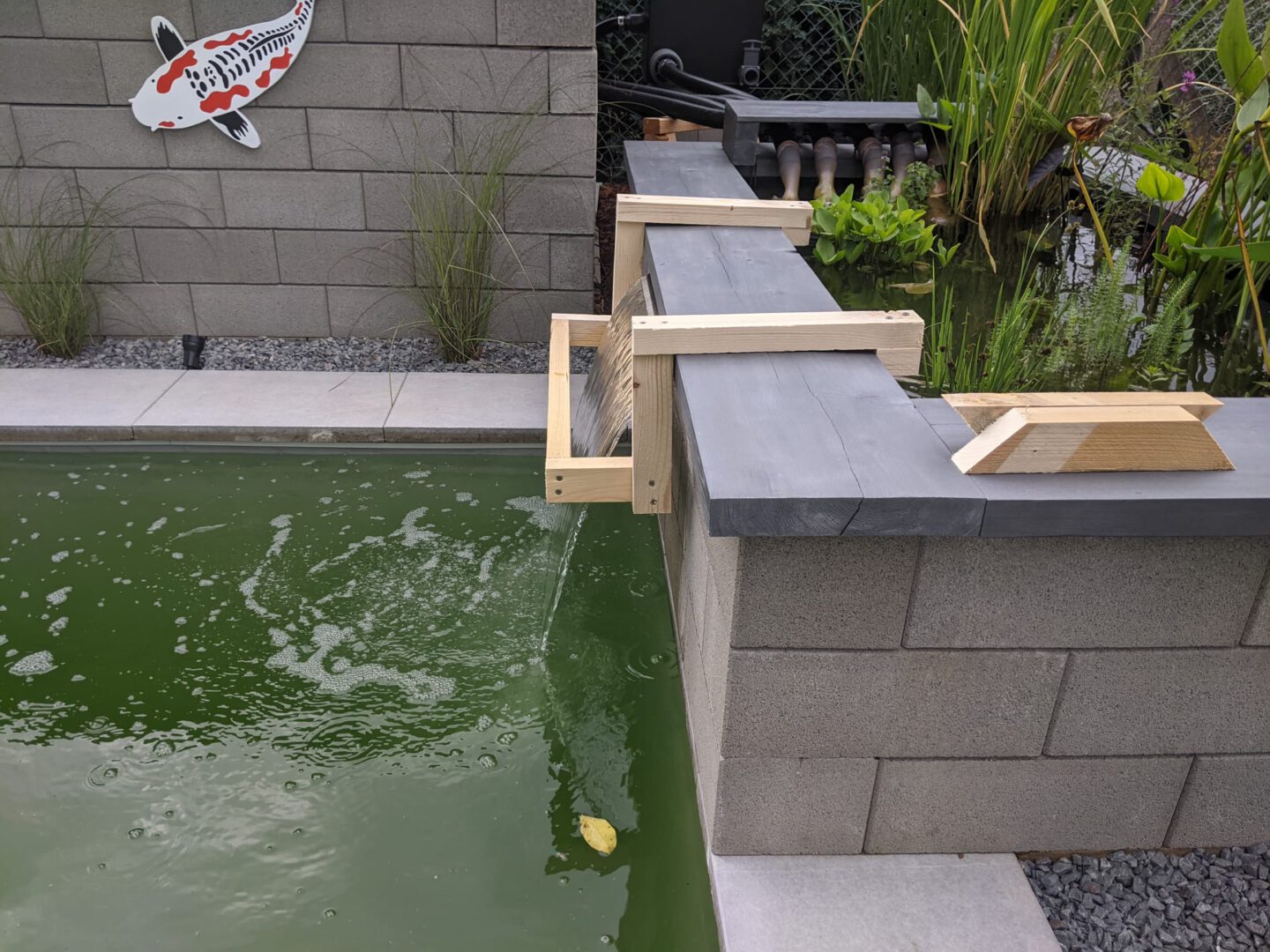 Ein selbstgebauter Vliesfilter oder ein Filtersack zur Filterung von